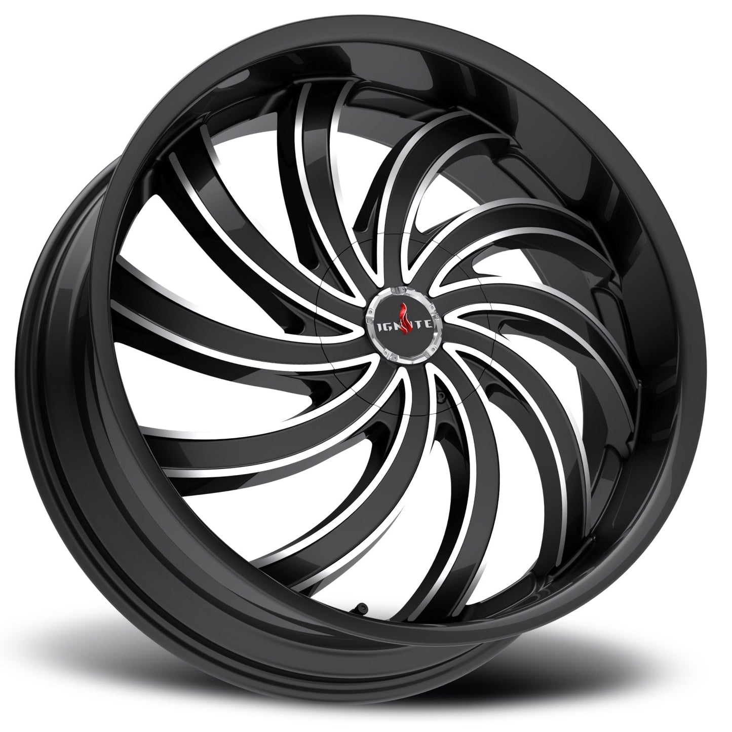 Flame Gloss Black Milled