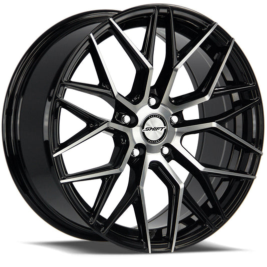 Spring Gloss Black Machined