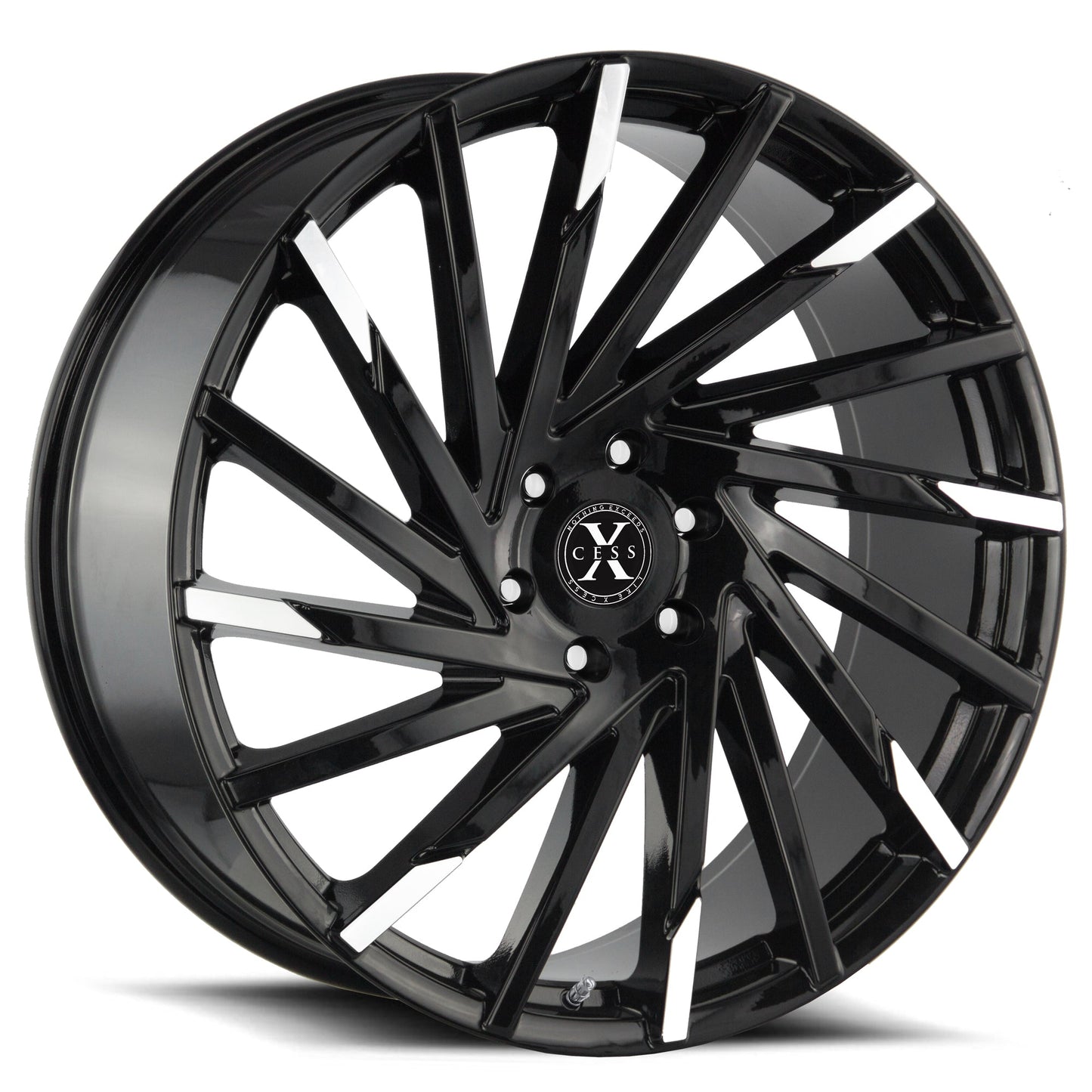 X02 Gloss Black Machined Tips