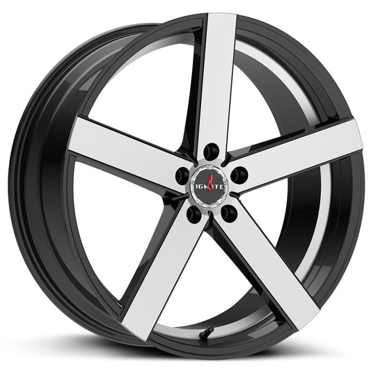 Spark Gloss Black Machined