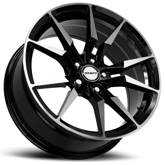 Blade Gloss Black Machined