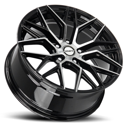 Spring Gloss Black Machined