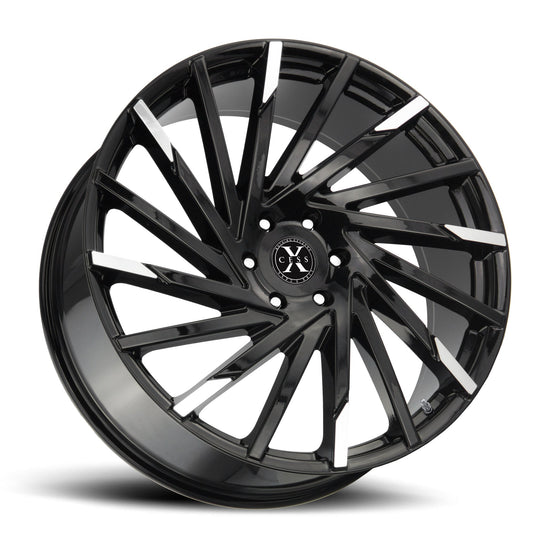 X02 Gloss Black Machined Tips